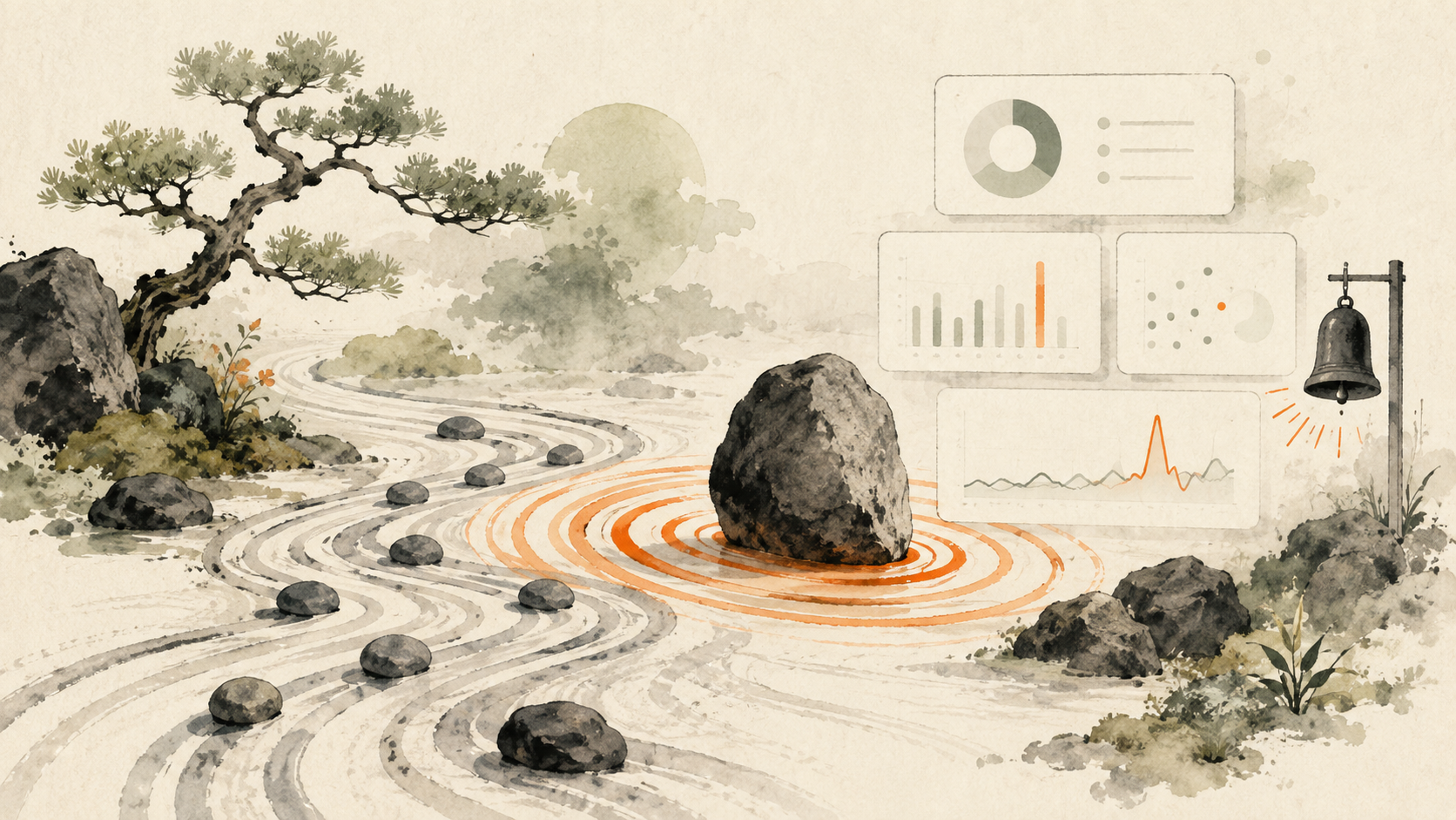 An unusual transaction creating an orange ripple and alert