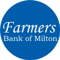 The Farmers Bank of Milton logo